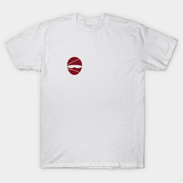 Ninja Logo (Small - Red) T-Shirt by ninjasebree